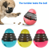 Dog Toys Food Ball Food Dispenser Training Balls Interactive Puppy Cat Slow Feed Pet Tumbler Toy Dogs Puzzle Toys Pet Supplies