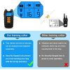 Dog Training Collar; Shock Collar for Dogs with Remote; Rechargeable Dog Shock Collar; 3 Modes Beep Vibration and Shock Waterproof Bark Collar for Sma